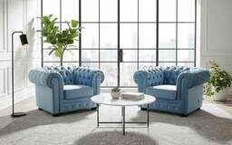 Poltrona Chesterfield mod. Swarovski