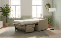 Poltrona letto salva spazio materasso 195x70 spessore 18 cm